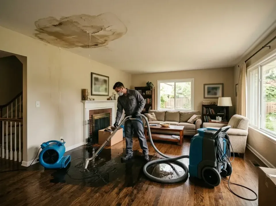attic-pipe-burst-ceiling-drip-008 — frequently asked questions, Water Damage Restoration & Carpet Care in Summit, WA